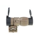 JJ Airsoft Magnifier 4x pour Eotech (Tan)