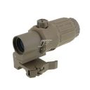 JJ Airsoft Magnifier 3x G33 (Tan)