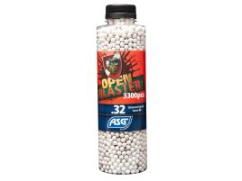 ASG Billes Bio Open Blaster 0.32g (Bouteille de 3300 Bbs)