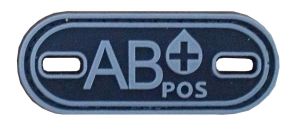 Patch AB Pos Noir