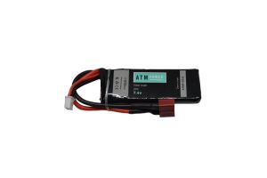 ATM Power Batterie LiPo 7,4V 1300mAh 20C Micro Pack (Deans Large)