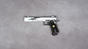 Occasion- WE Hi-Capa 7 Dragon MOD B GBB (Silver) + 1 Chargeur Long