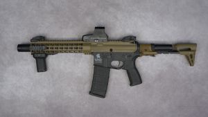 Occasion- Lancer Tactical LT-19 GEN2 PDW Tan / Noir + Red Dot