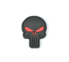 Patch Punisher Noir et Rouge