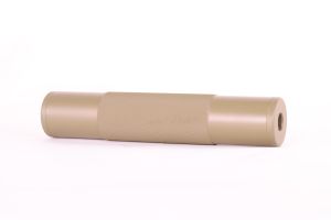 JJ Airsoft Silencieux 190x38mm 14mm CW/CCW (Tan)