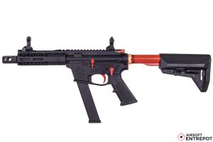 King Arms Black Rain Ordnance SBR GBB (Noir / Rouge)