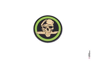 Patch PVC Skull & Knife